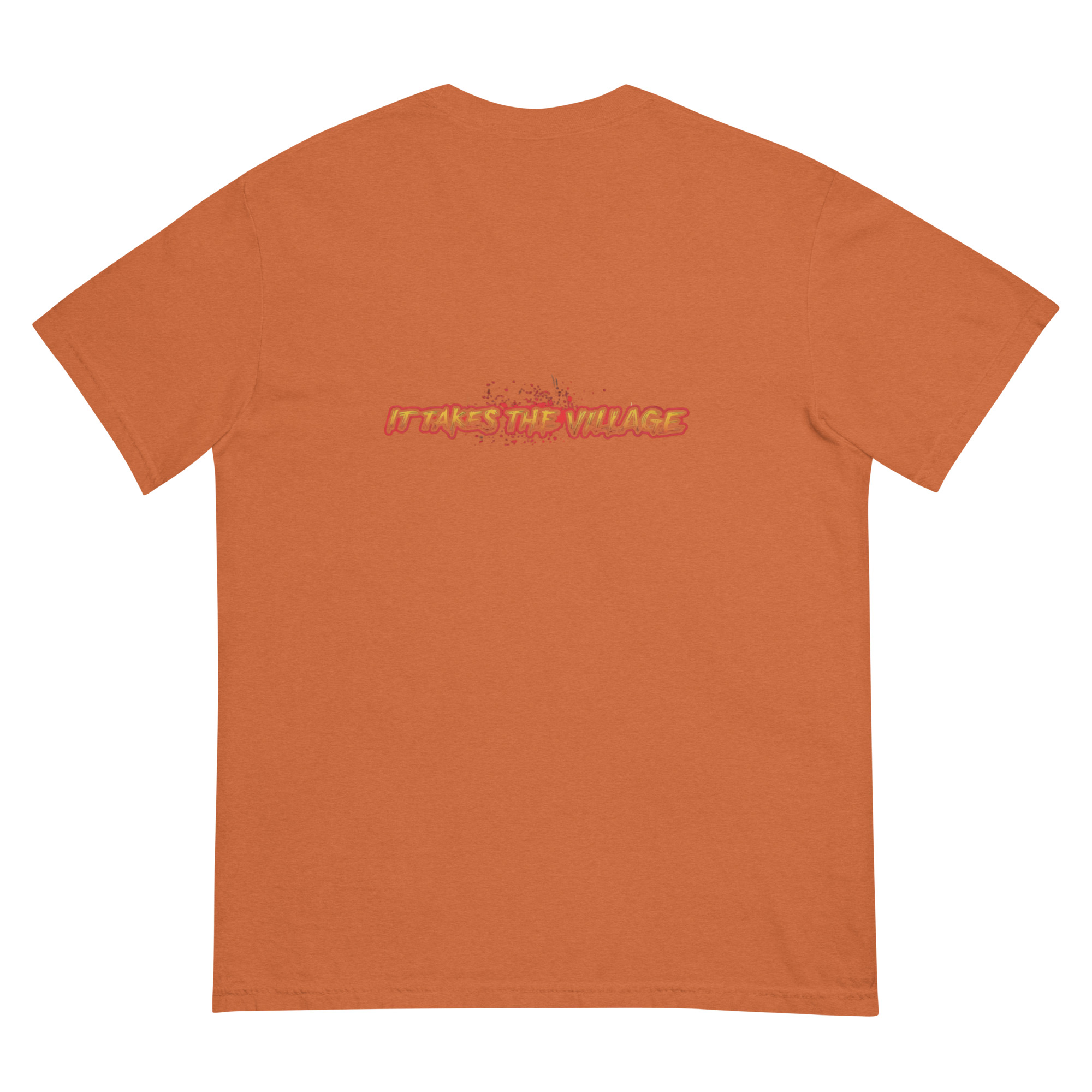 It Takes The Village/Basic Unisex T-Shirt (Front & Back Print) - Image 3